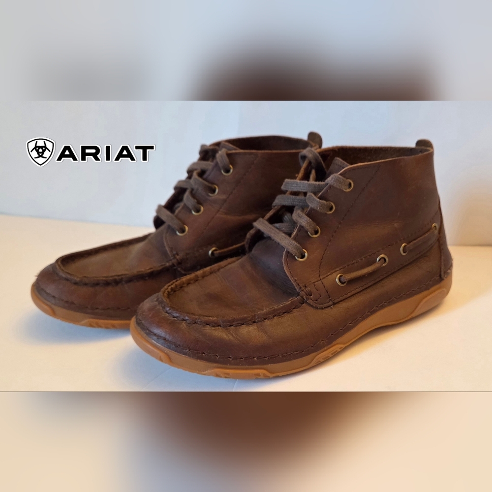 'Ariat' Leather Chukka Shoes Child Sz 11